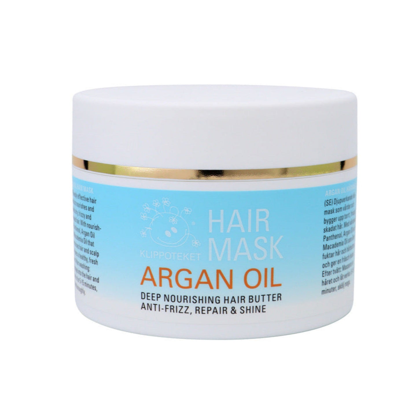 Hårmask från Klippoteket med Argan Oil