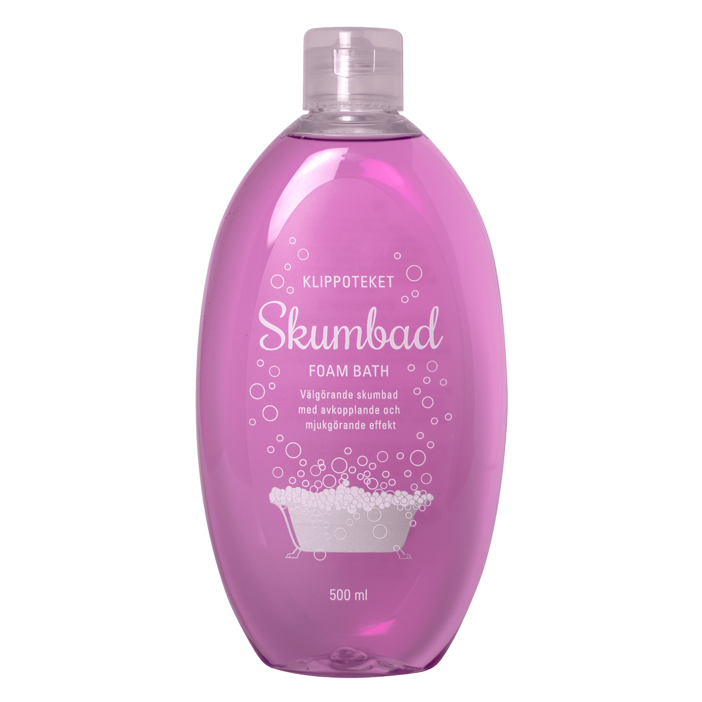 KLIPPOTEKET Badskum Rosa 500ml