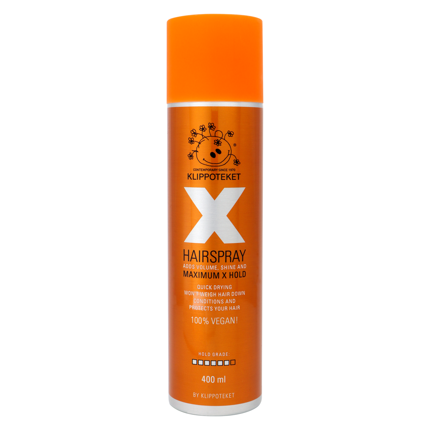 KLIPPOTEKET Hårspray Orange MXX 400ml
