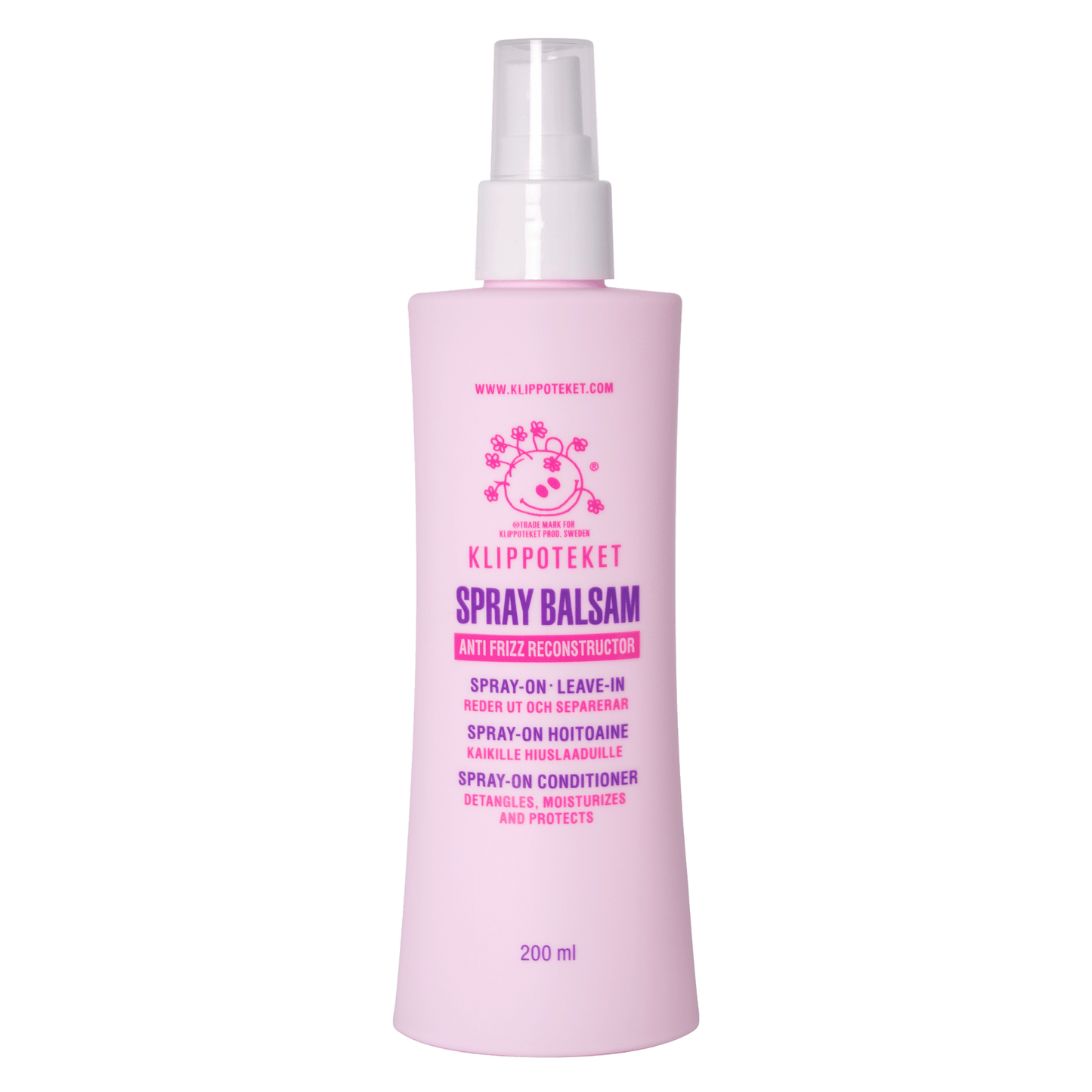KLIPPOTEKET Spraybalsam Rosa Flaska 200ml