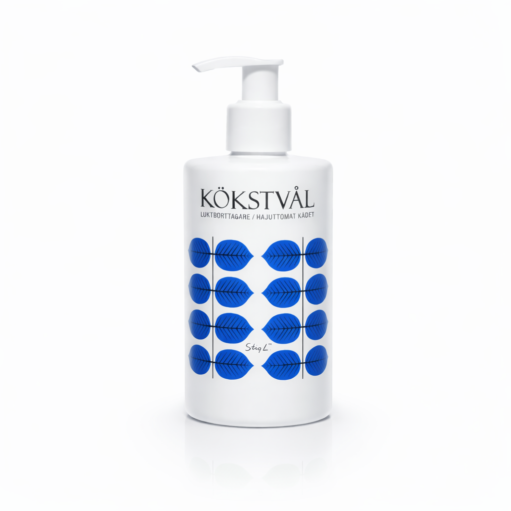 Kökstvål Stig Lindberg Blå Klippoteket